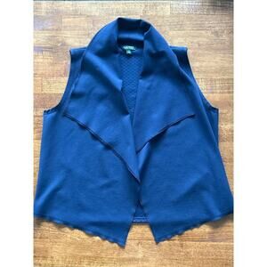 Ralph Lauren Draped Vest - Nylon & Elastane - Navy XL”​​